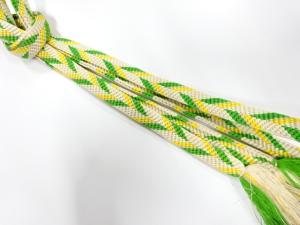 正絹　手組帯締め